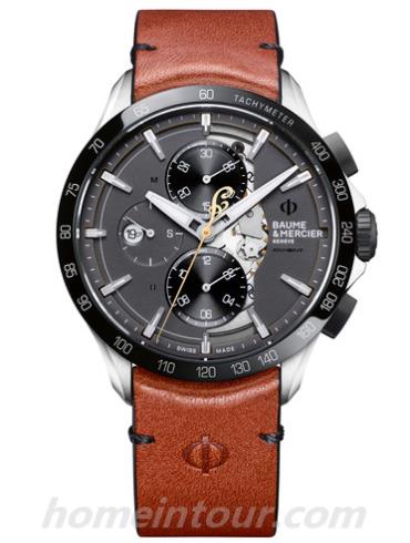 名士M0A10402男表克里顿Clifton系列-浅褐色表带/表径44mmmm