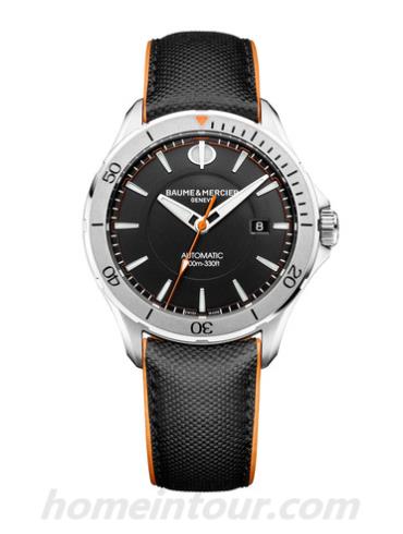 名士10338男表克里顿Clifton系列-黑色表带/表径42mm