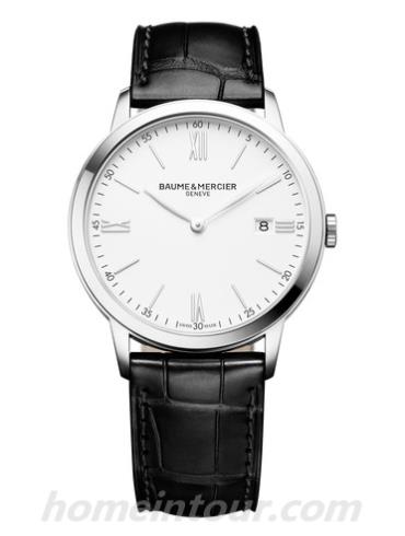 名士10323男表克莱斯麦系列-黑色表带/表径40mm