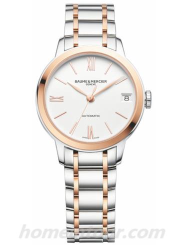 名士10315情侣表克莱斯麦系列-间金色表带/表径31mm