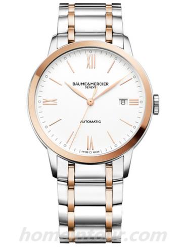 名士10314情侣表克莱斯麦系列-间金色表带/表径40mm