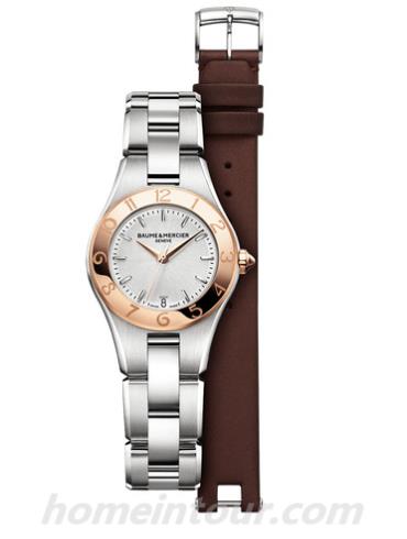 名士10079女表灵霓系列-银色表带/表径27mm