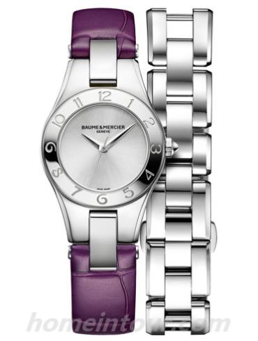 名士10231女表灵霓系列-紫色表带/表径27mm