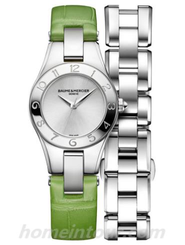 名士10229女表灵霓系列-绿色表带/表径27mm