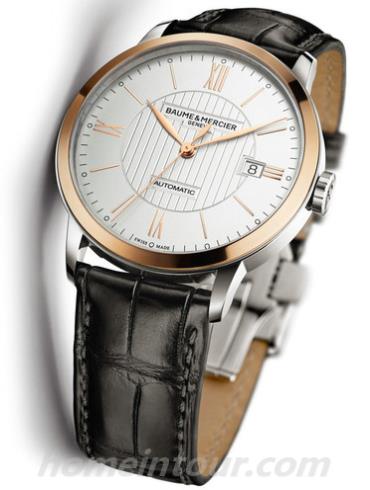 名士10216男表克莱斯麦系列-黑色表带/表径40mm