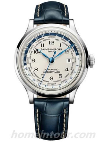 名士10106男表卡普蓝系列-蓝色表带/表径44mm