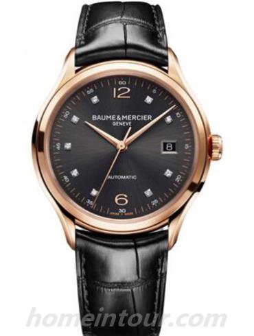 名士10186男表克里顿Clifton系列-黑色表带/表径39mm