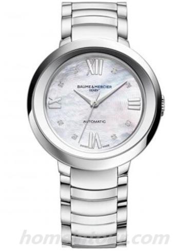 名士10162女表约定系列-银色表带/表径34mm