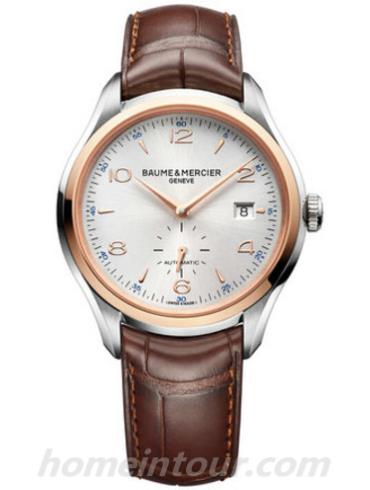 名士M0A10139男表克里顿Clifton系列-棕色表带/表径41mm