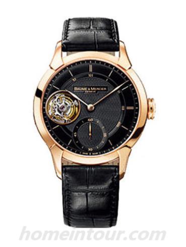 名士08841男表William Baume系列-黑色表带/表径43mm