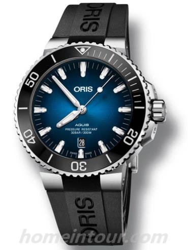 豪利时733_7730_4185男表潜水系列-黑色、银色表带/表径43.5mm