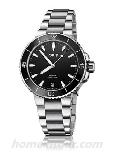 豪利时01_733_7731_4154-07_8_18_05P男表潜水系列-银色表带/表径36.50mm