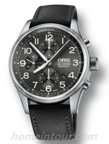 豪利时01_774_7699_4063-07_5_22_19FC男表航空系列-黑色表带/表径44mm