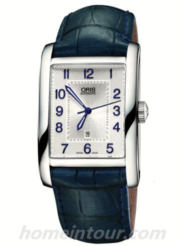 豪利时01_561_7693_4031-07_5_22_25FC男表文化系列-深蓝色表带/表径30 x 44mm