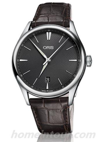 豪利时01_733_7721_4053_07_5_21_65FC男表文化系列-深咖啡表带/表径40.00 mmmm