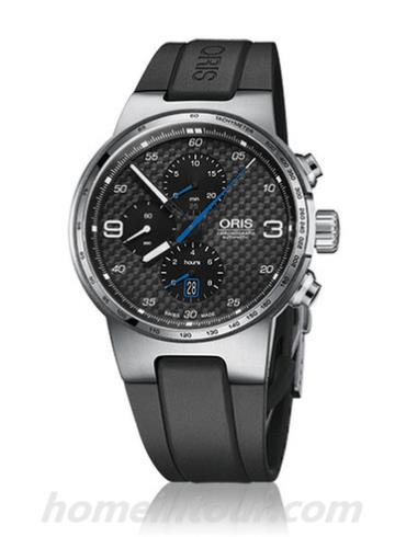 豪利时01_774_7717_4164-07_4_24_50男表运动系列-黑色表带/表径44mm