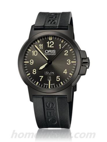 豪利时01_735_7641_4263-07_4_22_05G男表航空系列-黑色表带/表径42mm