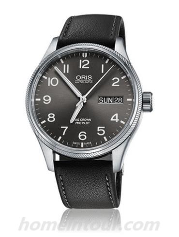 豪利时01_752_7698_4063-07_5_22_19FC男表航空系列-黑色表带/表径45mm