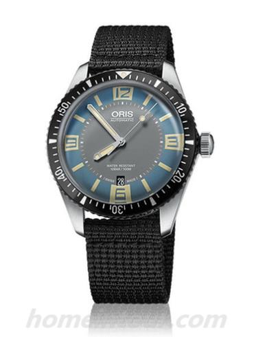 豪利时01_733_7707_4065-07_5_20_24男表潜水系列-黑色表带/表径40mm