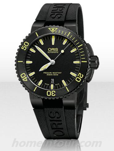 豪利时01_733_7653_4722-07_4_26_34BEB男表潜水系列-黑色表带/表径43mm