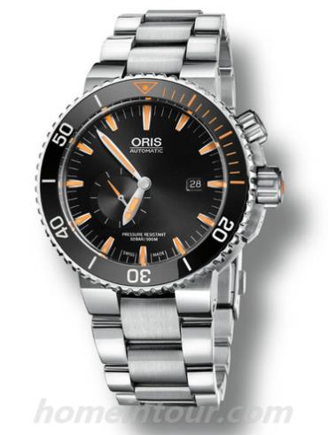 豪利时01_743_7709_7184-Set_MB男表潜水系列-银色表带/表径46mm