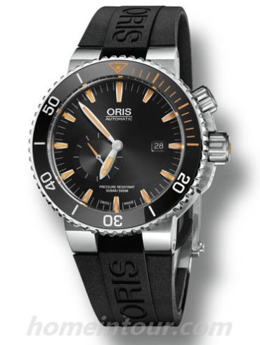 豪利时01_743_7709_7184-Set_RS男表潜水系列-黑色表带/表径46mm