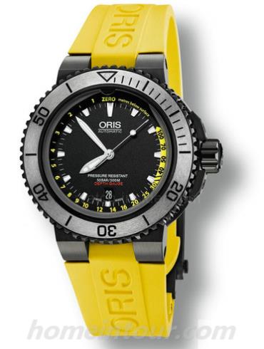 豪利时01_733_7675_4754-Set_RS男表潜水系列-金黄色表带/表径46mm