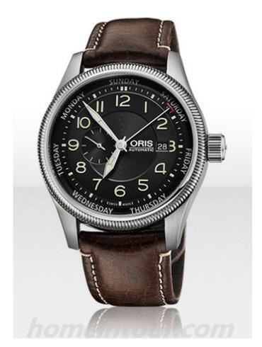 豪利时01_745_7688_4034-07_5_22_77FC男表航空系列-棕色表带/表径44mm