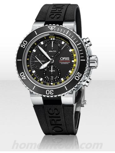 豪利时01_774_7708_4154-Set_RS男表潜水系列-黑色表带/表径48mm