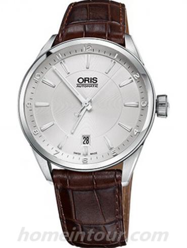 豪利时01_733_7713_4031-07_5_19_80FC男表文化系列-深咖啡色表带/表径39mm