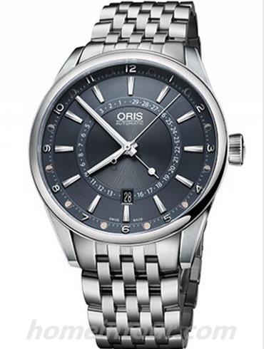 豪利时01_761_7691_4085-Set_MB男表文化系列-银色表带/表径42mm