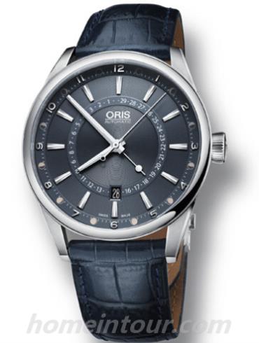 豪利时01_761_7691_4085-Set_LS男表文化系列-蓝色表带/表径42mm