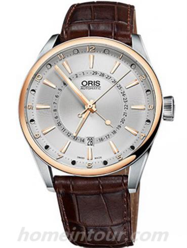 豪利时01_761_7691_6331-07_5_21_80FC男表文化系列-深咖啡色表带/表径42mm