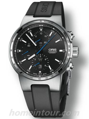 豪利时01_774_7717_4154-07_4_24_50男表运动系列-黑色表带/表径44mm