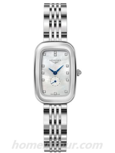 浪琴L6.141.4.87.6女表骑仕系列-表带/表径22.00 X 32.00mm