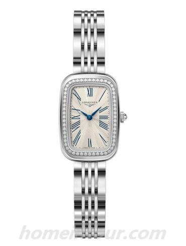 浪琴L6.140.0.71.6女表骑仕系列-表带/表径19.20 X 28.00mm