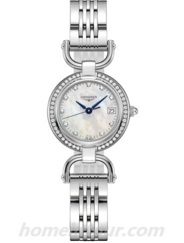 浪琴L6.130.0.87.6女表骑仕系列-表带/表径26.5mm