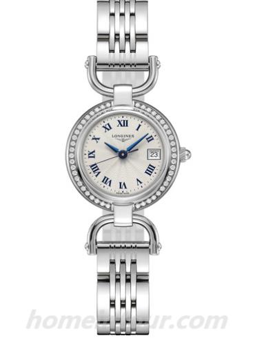 浪琴L6.130.0.71.6女表骑仕系列-表带/表径26.5mm