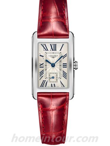 浪琴L5.512.4.71.5女表黛绰维纳系列-表带/表径23.30 X 37.00mm