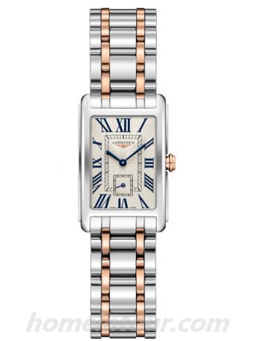 浪琴L5.255.5.71.7女表黛绰维纳系列-表带/表径20.80 X 32.00mm