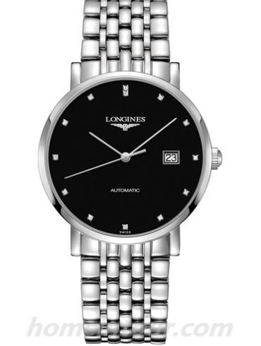 浪琴L4.910.4.57.6男表博雅系列-表带/表径39mm