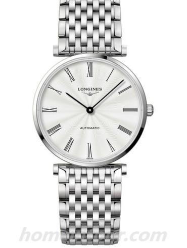 浪琴L4.908.4.71.6男表嘉岚系列-表带/表径36mm