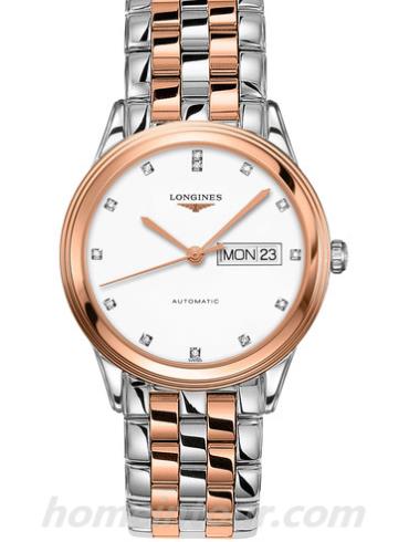 浪琴L4.899.3.99.7男表军旗系列-表带/表径38.5mm