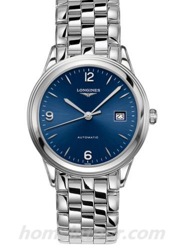 浪琴L4.874.4.96.6男表军旗系列-表带/表径38.5mm