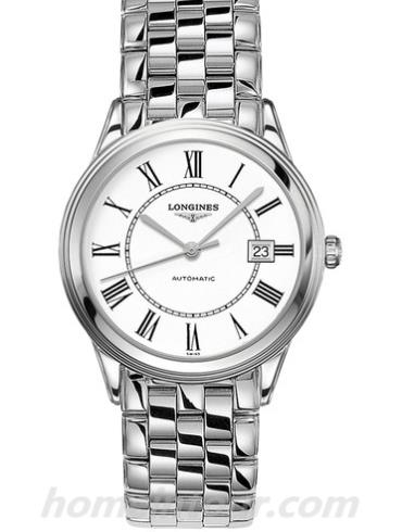 浪琴L4.874.4.21.6男表军旗系列-表带/表径38.5mm