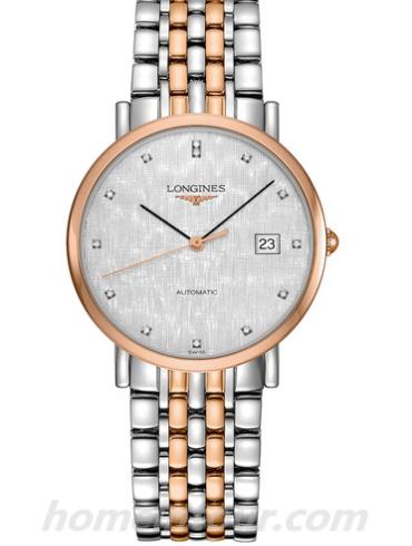 浪琴L4.810.5.77.7男表博雅系列-表带/表径37mm