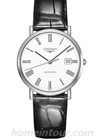 浪琴L4.810.4.11.2男表博雅系列-表带/表径37mm