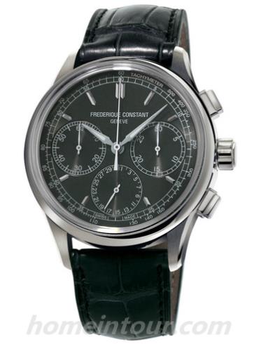 康斯登FC-760DG4H6男表Manufacture系列-深绿色表带/表径42mm