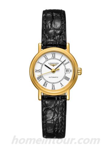 浪琴L4.321.2.11.2男表开创者系列-表带/表径25.5mm