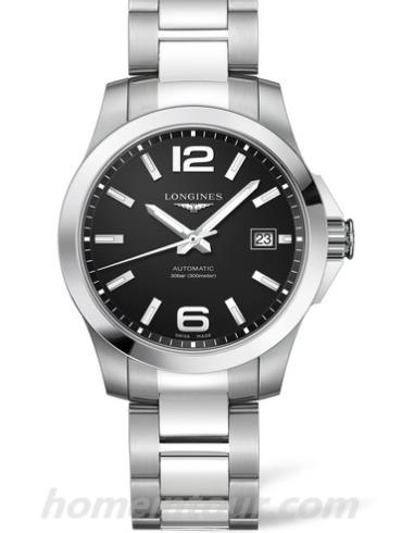 浪琴L3.776.4.58.6男表康卡斯系列-表带/表径&#8211;